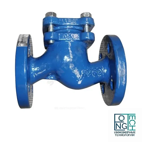 Клапан обратный чугунный подъемный фланцевый с чугунным диском Benarmo Ду25-150 Ру16 Клапан обратный чугунный подъемный фланцевый с чугунным диском Benarmo Ду25-150 Ру16 Краснодар