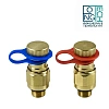 Комплект ниппелей Ду8 G1/4&quot; для балансировочных клапанов Benarmo Краснодар