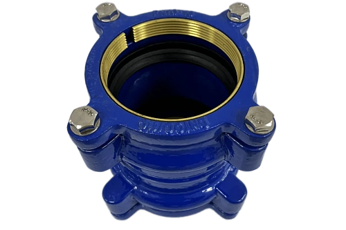 Муфта чугунная соединительная для ПЭ труб ДРК-Е Benarmo Ру10/16 Муфта чугунная соединительная для ПЭ труб ДРК-Е Benarmo Ру10/16 Краснодар