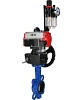 Затвор дисковый поворотный DN.ru WBV1132N-2W-Fb-H Ду65 Ру16, корпус - чугун GG25, диск - нержавеющая сталь 316L, уплотнение - NBR, с пневмоприводом PA-DA-065, пневмораспределителем 4М310-08 220В NAMUR, ручным дублером MON1-250-T26-ISO, БПВ AFC2000 Краснодар