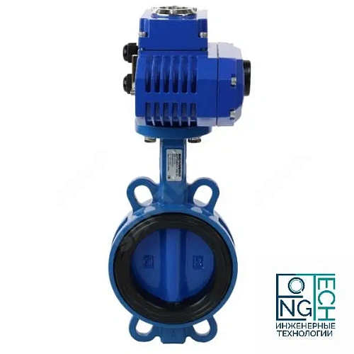 Затвор дисковый поворотный межфланцевый чугунный с чугунным диском манжета EPDM с электроприводом Q 380В Benarmo  Ду50-200 Ру16 Затвор дисковый поворотный межфланцевый чугунный с чугунным диском манжета EPDM с электроприводом Q 380В Benarmo  Ду50-200 Ру16 Краснодар