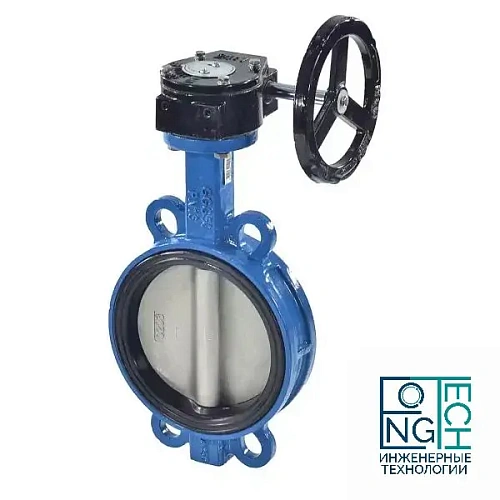 Затвор дисковый поворотный чугунный межфланцевый с чугунным диском манжета EPDM с редуктором под электропривод Benarmo Ду400-800 Ру10/16 Затвор дисковый поворотный чугунный межфланцевый с чугунным диском манжета EPDM с редуктором под электропривод Benarmo Ду400-800 Ру10/16 Краснодар
