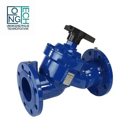 Клапан балансировочный ручной чугунный фланцевый с измерительными ниппелями Benarmo Ду32-250 Ру16 Клапан балансировочный ручной чугунный фланцевый с измерительными ниппелями Benarmo Ду32-250 Ру16 Краснодар