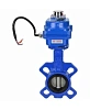 Затвор дисковый поворотный DN.ru WBV1432N-2W-Fb-H Ду50 Ру16, корпус - чугун GGG50, диск - нержавеющая сталь 316L, уплотнение - NBR, с электроприводом DN.ru blue QT-N-003EM-1-220VAC-У1 Краснодар