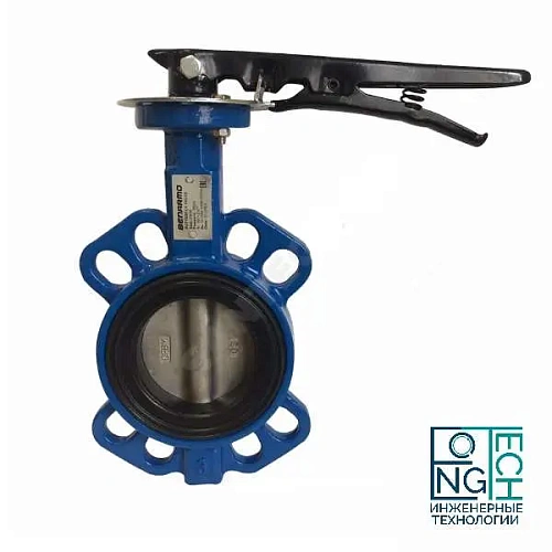 Затвор дисковый поворотный межфланцевый чугунный с нержавеющим диском манжета NBR с рукояткой Benarmo Ду40-300 Ру16 Затвор дисковый поворотный межфланцевый чугунный с нержавеющим диском манжета NBR с рукояткой Benarmo Ду40-300 Ру16 Краснодар