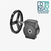 Редуктор четвертьоборотный F10 17x17 квадрат для затвора Ду200 Benarmo Краснодар