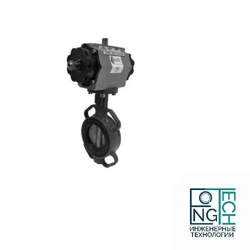 Затвор поворотный дисковый с пневмоприводом ABRA 863 двойного действия ArTorq PA DA (-20°C...+80°C) Ду 32-300 Затвор поворотный дисковый с пневмоприводом ABRA 863 двойного действия ArTorq PA DA (-20°C...+80°C) Ду 32-300 Краснодар