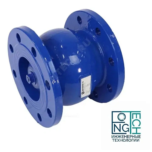 Клапан обратный фланцевый чугунный пружинный с чугунным диском Benarmo Ду50-300 Ру16 Клапан обратный фланцевый чугунный пружинный с чугунным диском Benarmo Ду50-300 Ру16 Краснодар