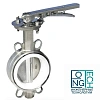 Затвор дисковый поворотный 316L-316L-NBR Ду40-300 Ру16, корпус - нержавеющая сталь, диск - нержавеющая сталь, уплотнение - NBR, с ручкой Краснодар
