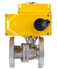 Кран шаровой DN.ru BV3232P(2pc)-FP-F-ISO-H Ду25 Ру40, корпус - сталь 316, уплотнение - PTFE, полнопроходной фланцевый с электроприводом QT-N-005EM-O1-24VDC-У1 Краснодар