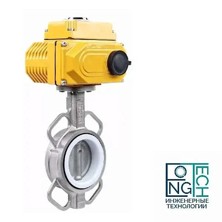Затвор дисковый поворотный межфланцевый WBV3232E-2W-Fb, корпус - сталь 316L, диск - сталь 316L, уплотнение - EPDM, с электроприводом 380В Затвор дисковый поворотный межфланцевый WBV3232E-2W-Fb, корпус - сталь 316L, диск - сталь 316L, уплотнение - EPDM, с электроприводом 380В Краснодар